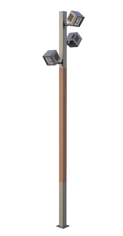 Street lamp post Kirn