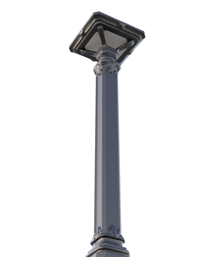 GAUDIGLOW Lightning Pole, small garden lantern in the classic style