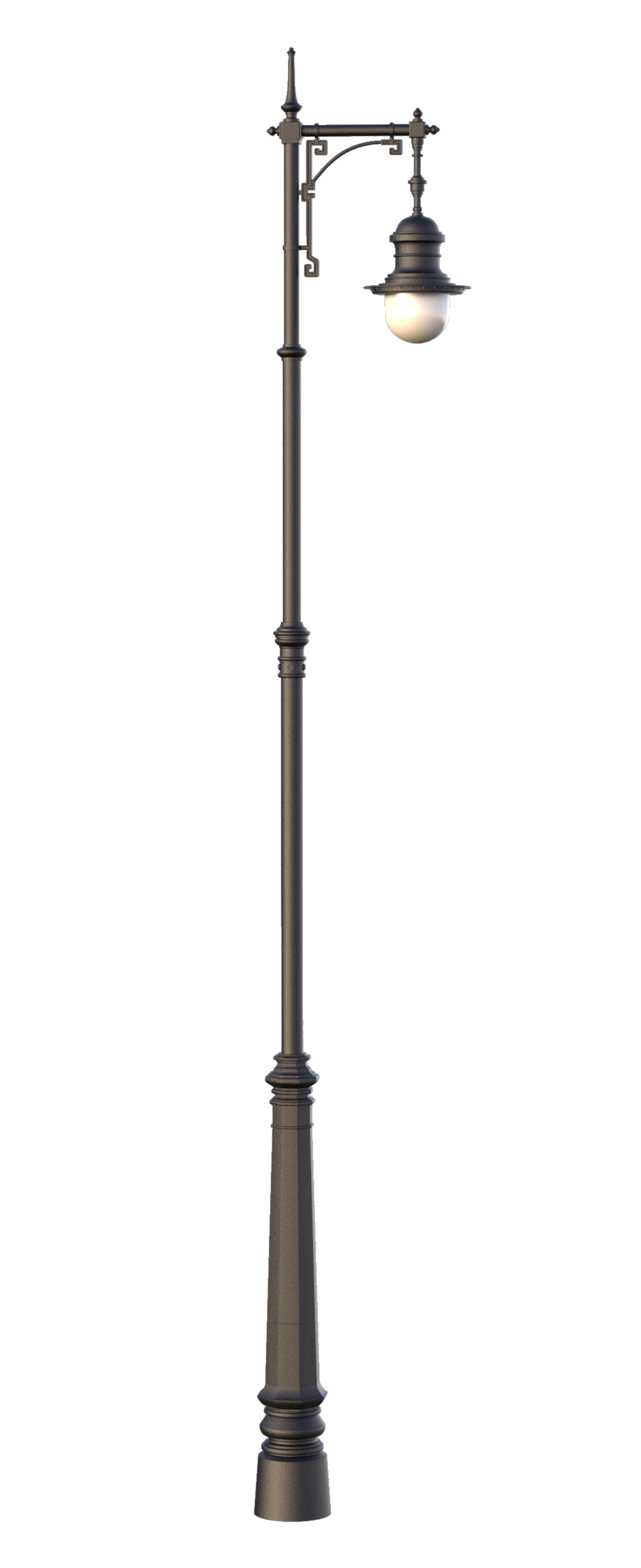 HERITAGEGLOW Classic Artistic cast iron lamp pole
